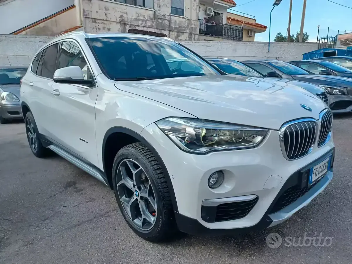 Usata BMW X1 xLine 150 CV (110 kW) 2017 Bianco SUV