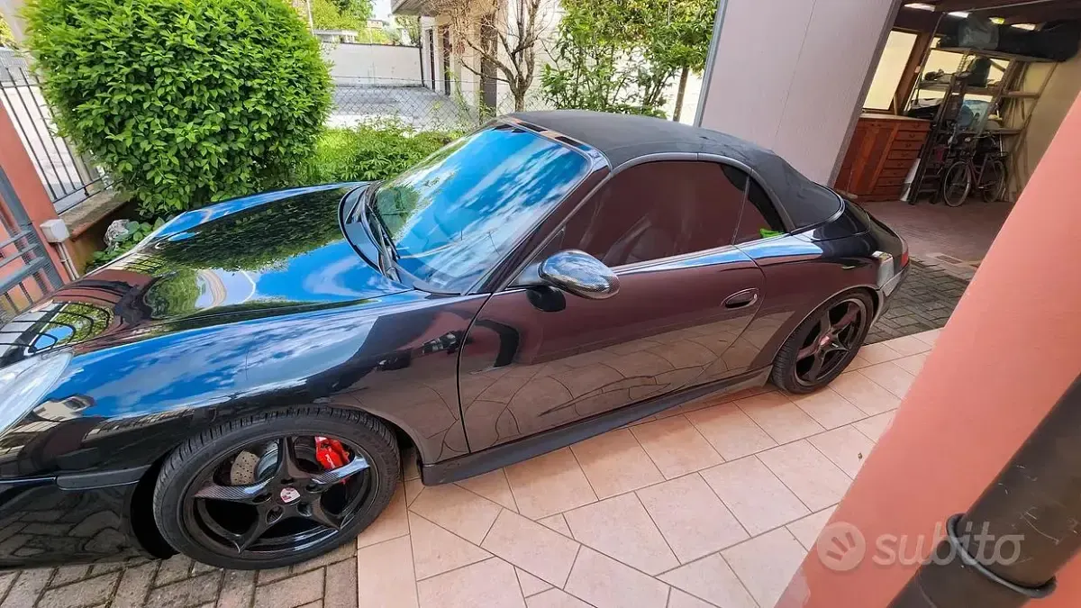 Usata Porsche 991 320 CV (235 kW) 2021 Nero Cabrio