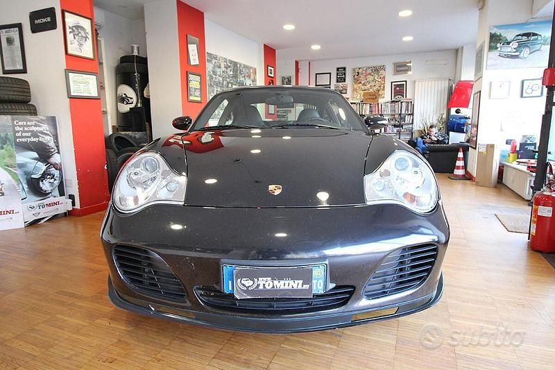 Usata Porsche 996 Turbo 450 CV (330 kW) 2001 Nero Coupé