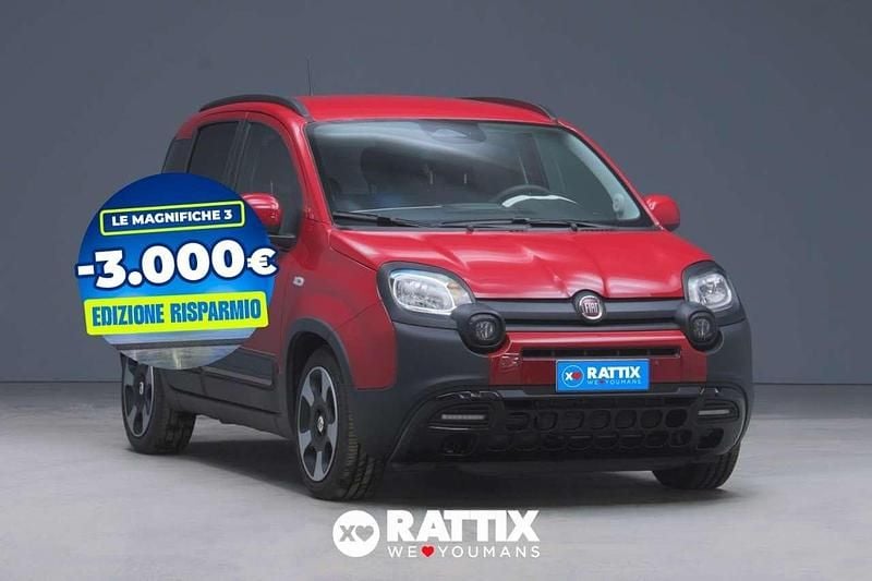 Usata Fiat Panda Cross Cross 70 CV (51 kW) 2025 Rosso passione pastello Utilitaria