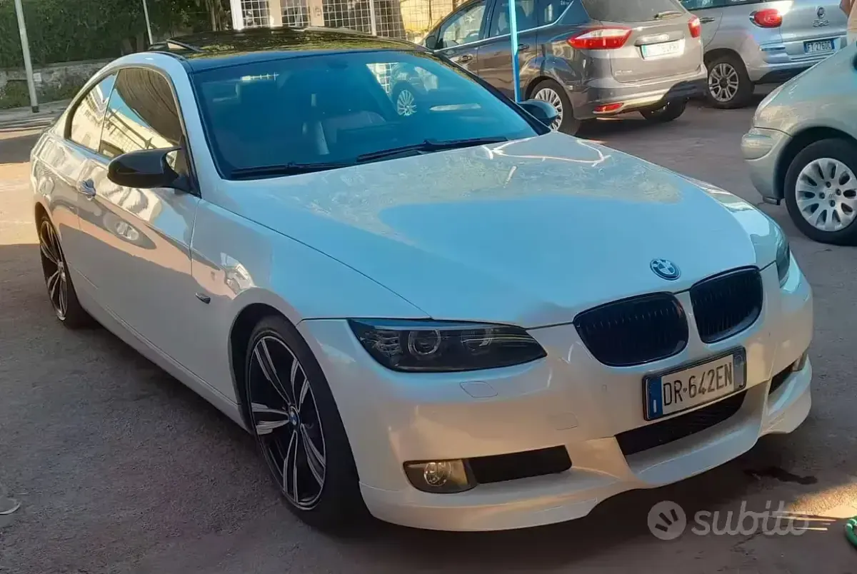 Usata BMW 320 177 CV (130 kW) 2008 Bianco Coupé