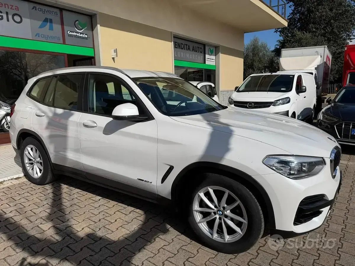 Begagnad BMW X3 Advantage 190 HK (139 kW) 2018 Vit SUV