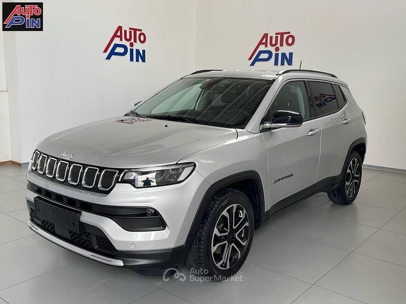 Usata Jeep Compass Limited 131 CV (96 kW) 2021 Argento SUV