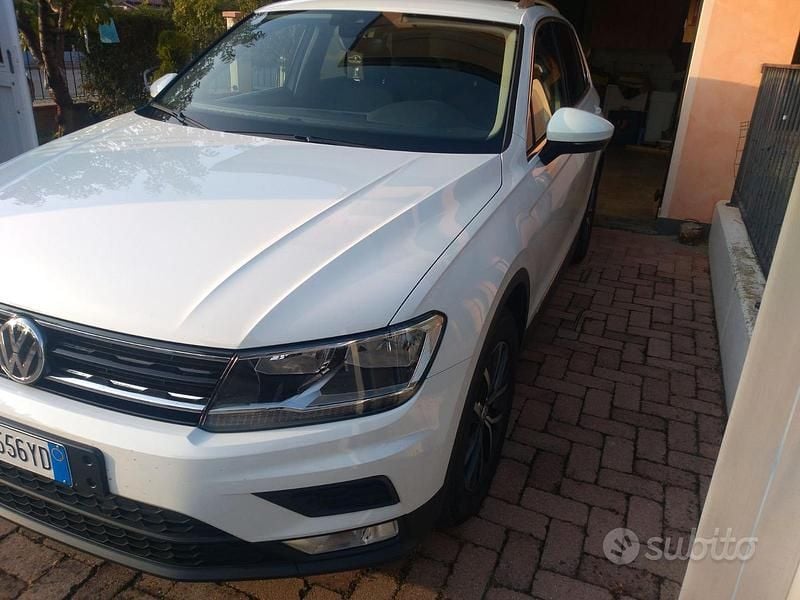 Usata VW Tiguan 116 CV (85 kW) 2017 Bianco SUV