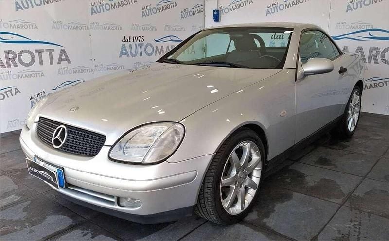 Argento Usata 1996 Mercedes SLK200 Cabrio | 8900 € (Buon prezzo) - Immagine 1/4