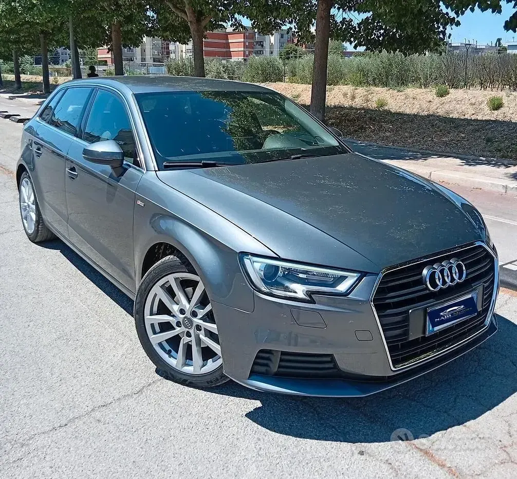 Usata Audi A3 Sport 150 CV (110 kW) 2016 Grigio Berlina