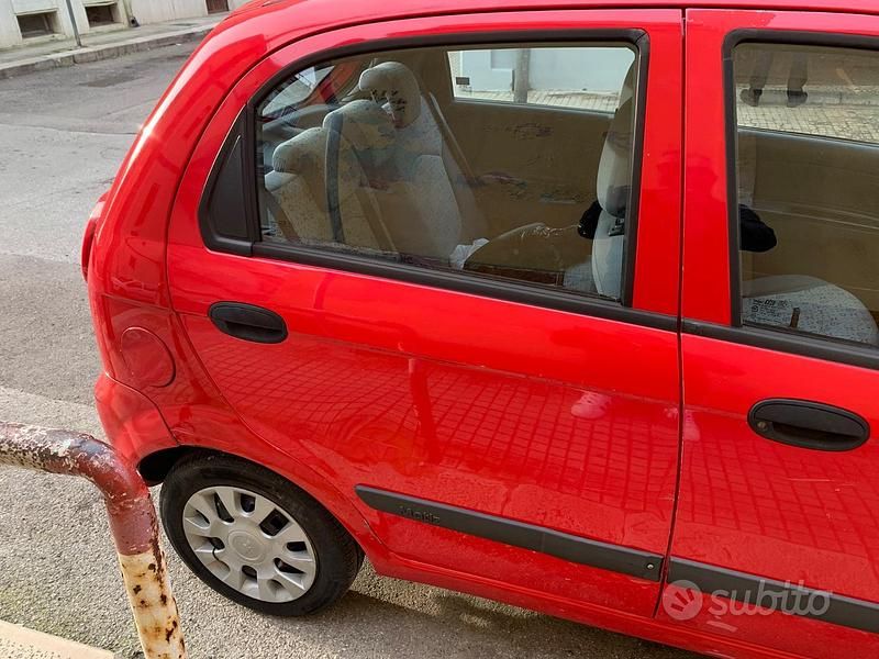 Usata Chevrolet Matiz 2011 Rosso Utilitaria