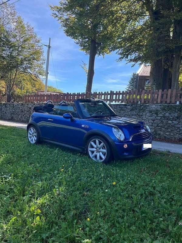 Usata Mini Cooper S Cabriolet 170 CV (125 kW) 2005 Blu/azzurro Cabrio