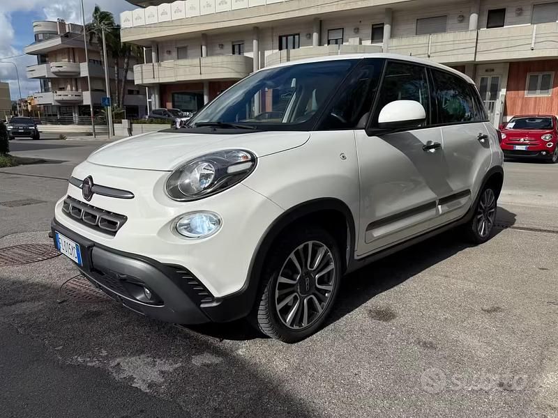 Usata Fiat 500L Cross 95 CV (69 kW) 2017 Bianco Monovolume