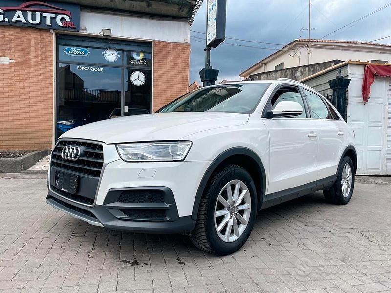 Bianco Usata 2018 Audi Q3 Business SUV | 17.999 € (Buon prezzo) - Immagine 1/4