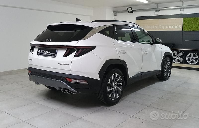 Usata Hyundai Tucson 135 CV (99 kW) 2021 Bianco SUV