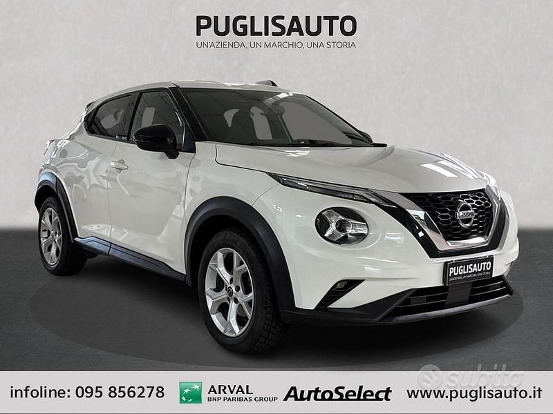 Bianco Usata 2020 Nissan Juke N-Connecta SUV | 18.900 € (Buon prezzo) - Immagine 1/4