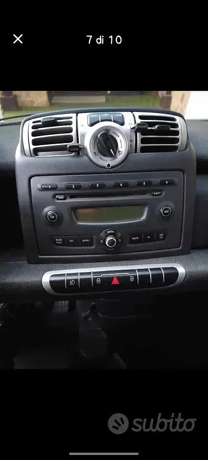 Usata Smart ForTwo Cabrio 75 CV (55 kW) 2009 Grigio Cabrio