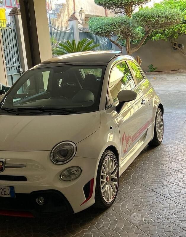 Usata Abarth 595 145 CV (106 kW) 2017 Bianco Utilitaria