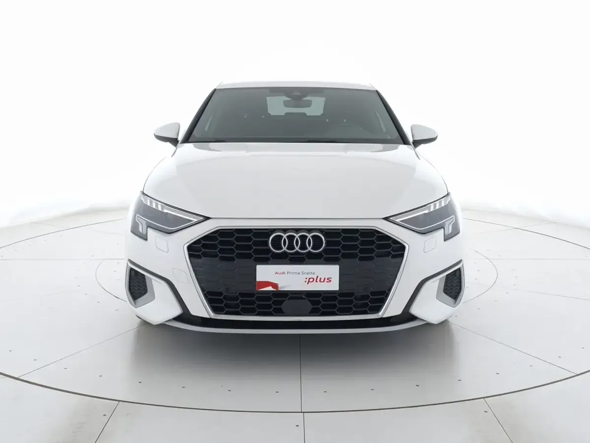 Usata Audi A3 Advanced 204 CV (150 kW) 2023 Bianco ibis Berlina
