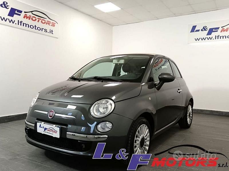 Usata Fiat 500C Lounge 69 CV (50 kW) 2014 Grigio Cabrio