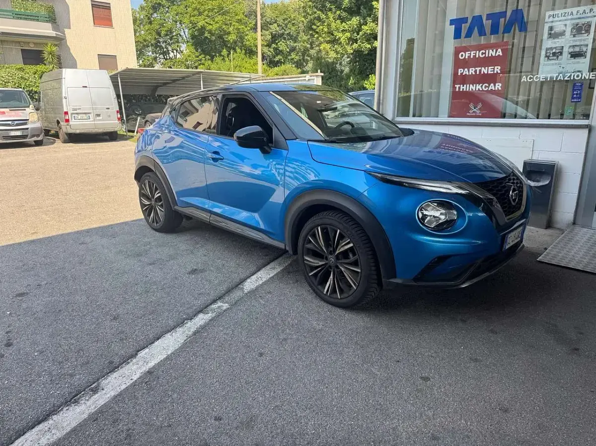 Usata Nissan Juke 117 CV (86 kW) 2020 Blu/azzurro SUV