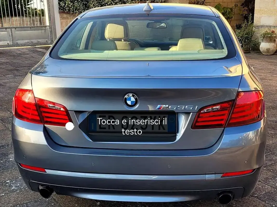 Usata BMW 535 306 CV (225 kW) 2010 Grigio Berlina