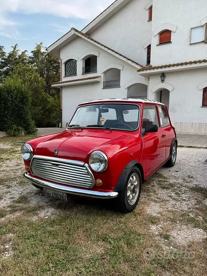 Usata Austin Mini 1990 Rosso Utilitaria