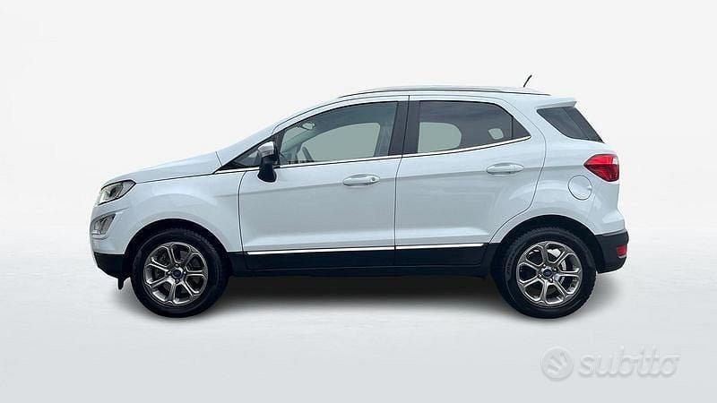 Usata Ford Ecosport Titanium S 100 CV (73 kW) 2019 Bianco SUV