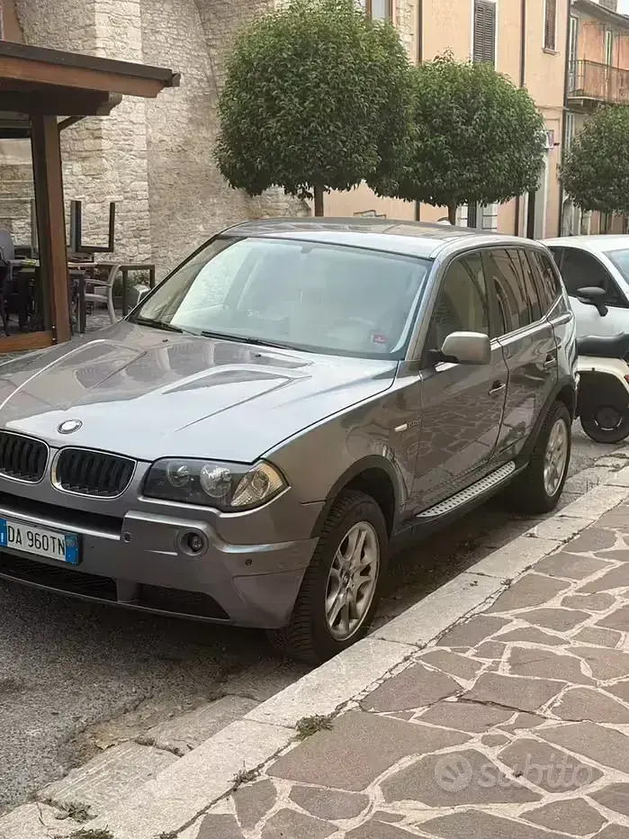 Usata BMW X3 Efficient Dynamics 150 CV (110 kW) 2006 Grigio SUV