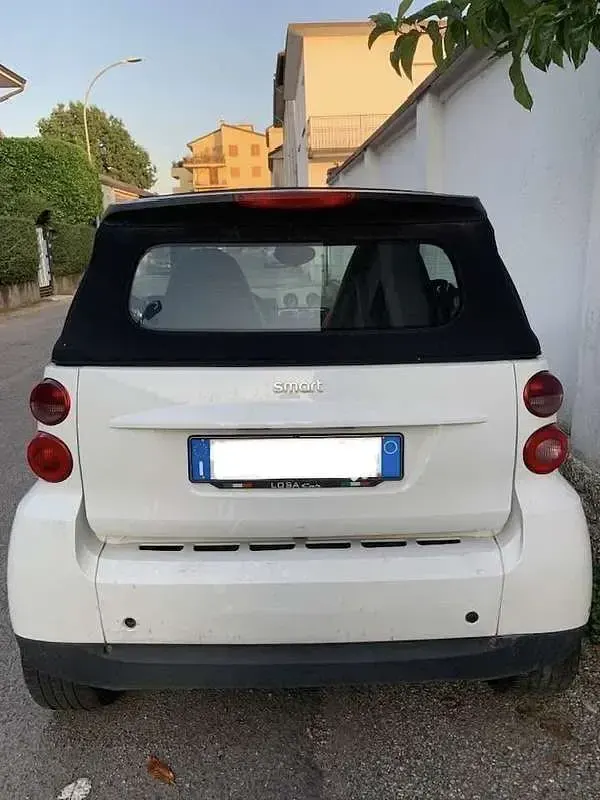 Usata Smart ForTwo Cabrio Passion 84 CV (61 kW) 2007 Bianco Cabrio
