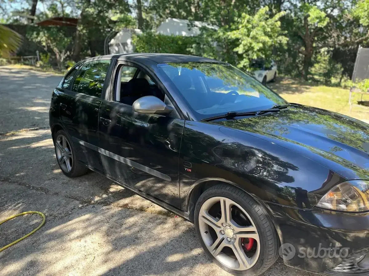 Usata Seat Ibiza FR 130 CV (95 kW) 2006 Nero Utilitaria