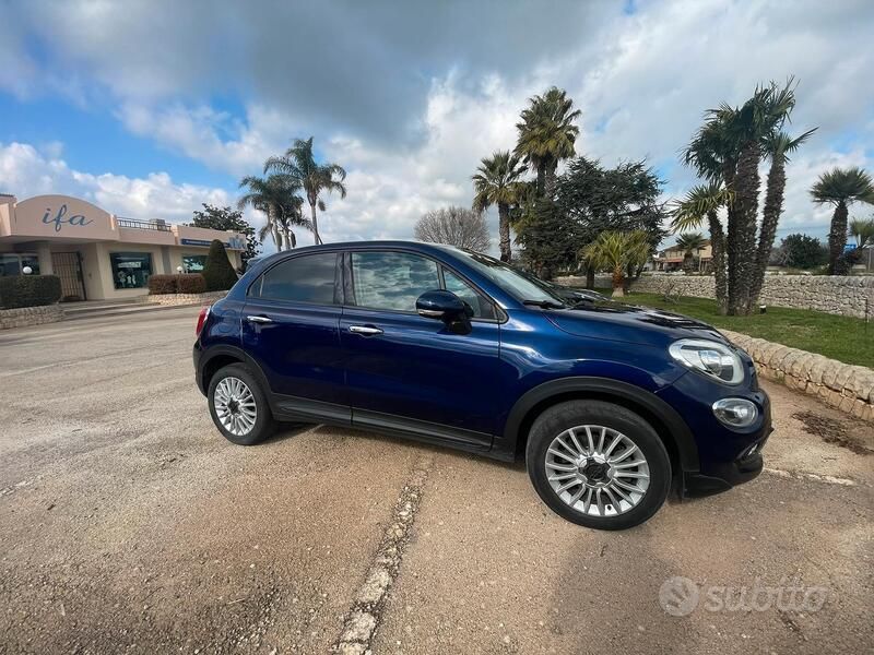 Usata Fiat 500X 120 CV (88 kW) 2018 Blu SUV