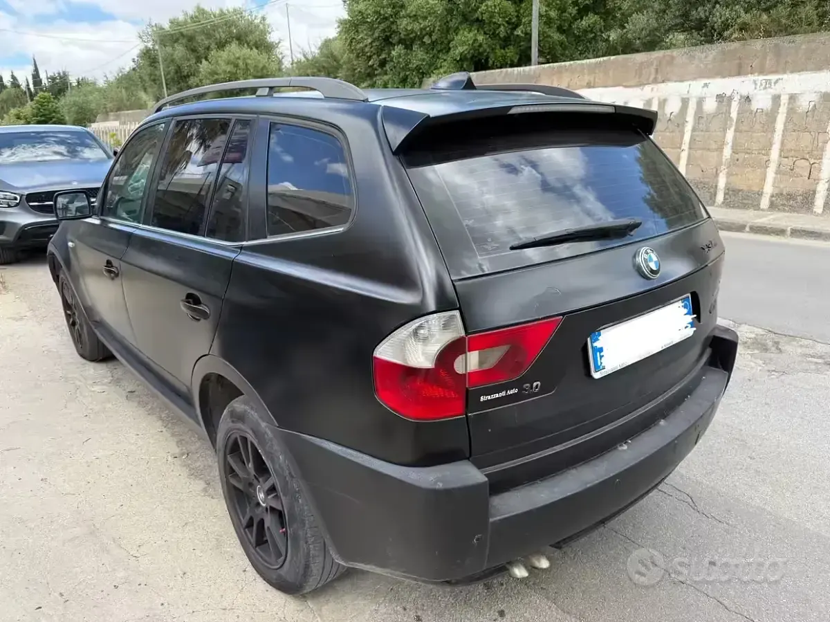 Usata BMW X3 204 CV (150 kW) 2005 Nero SUV