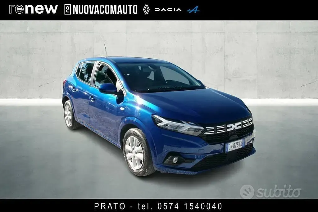 Usata Dacia Sandero Expression 67 CV (49 kW) 2023 Blu Berlina