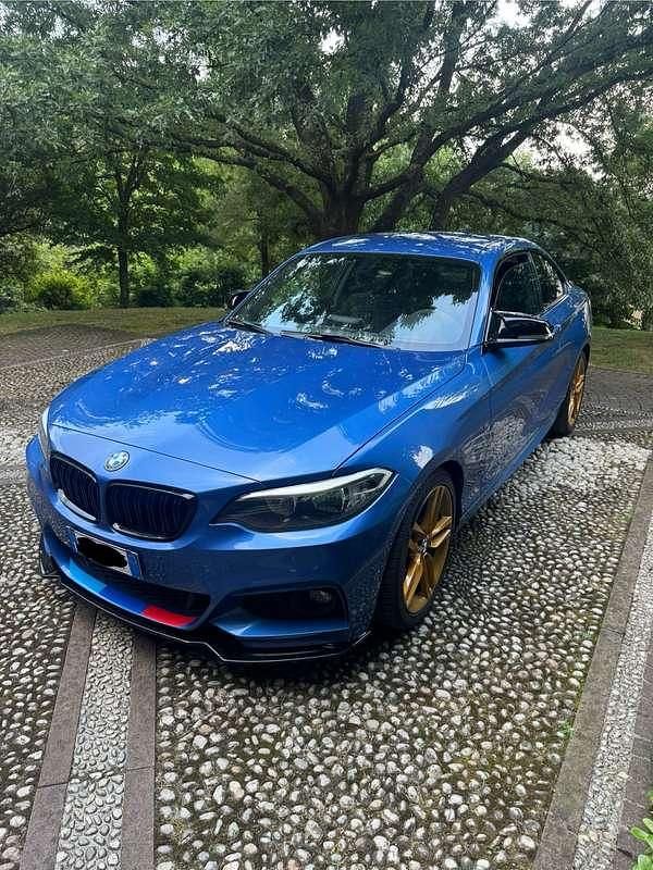 Usata BMW 228 M Sport 245 CV (180 kW) 2015 Blu/azzurro Coupé