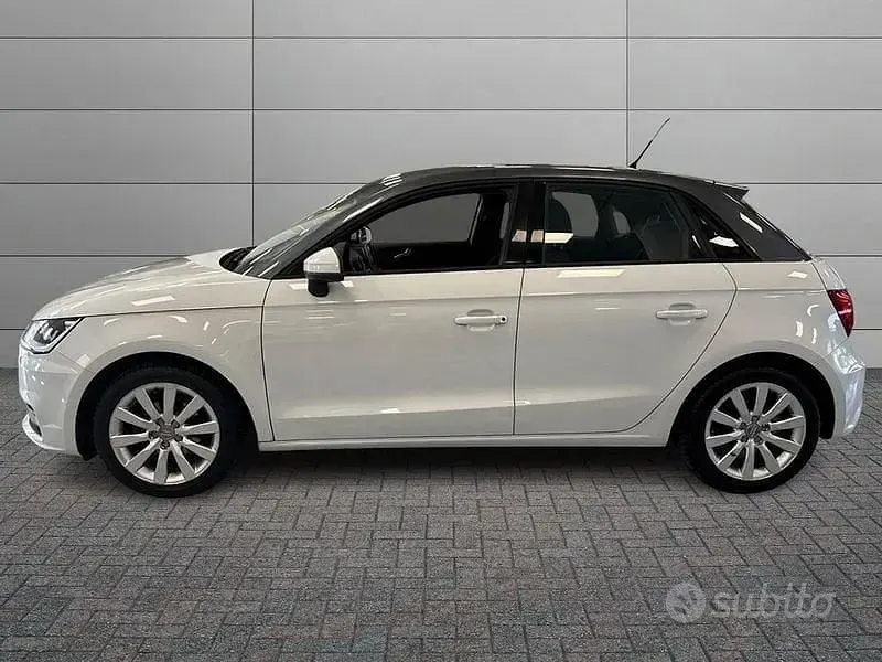 Usata Audi A1 95 CV (69 kW) 2016 Bianco Utilitaria