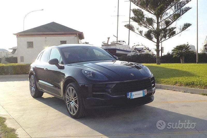 Usata Porsche Macan 245 CV (180 kW) 2020 Nero SUV