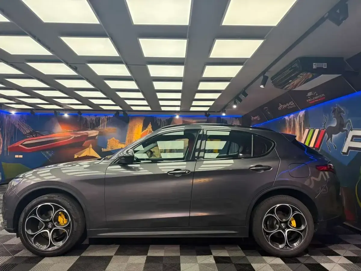Usata Alfa Romeo Stelvio Ti 209 CV (153 kW) 2019 Grigio SUV