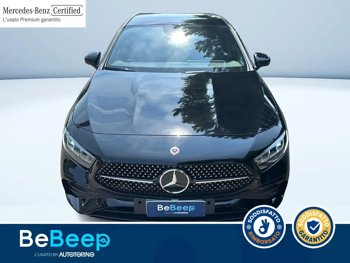 Usata Mercedes A180 Advanced Plus 136 CV (100 kW) 2023 Nero metallizzato Berlina