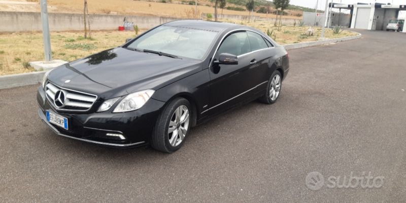 Usata Mercedes E220 2010 Nero Coupé