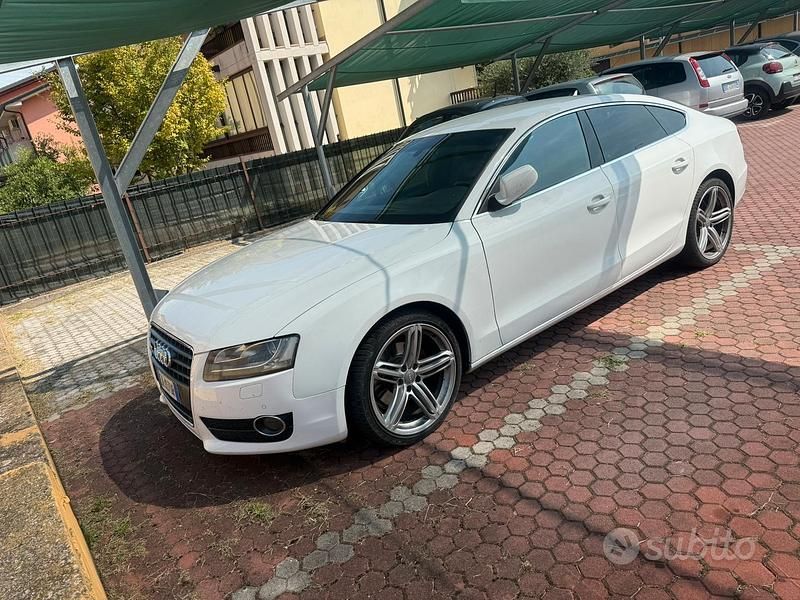Usata Audi A5 S-Line 143 CV (105 kW) 2012 Bianco Coupé