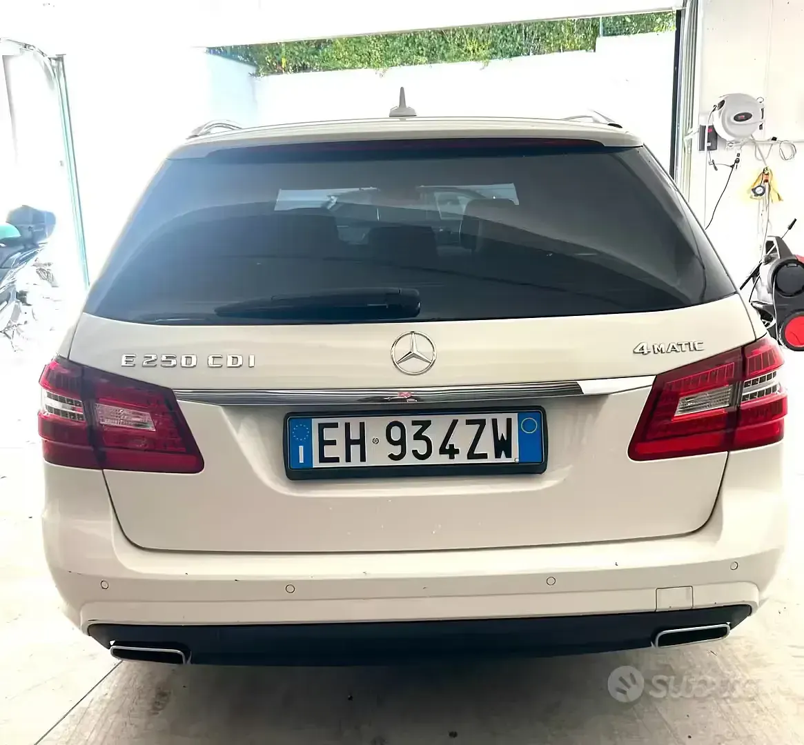 Usata Mercedes 250 Avantgarde 204 CV (150 kW) 2011 Bianco Station wagon