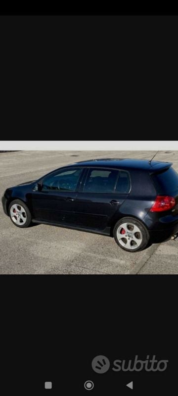 Usata VW Golf V GTI 200 CV (147 kW) 2006 Nero Berlina