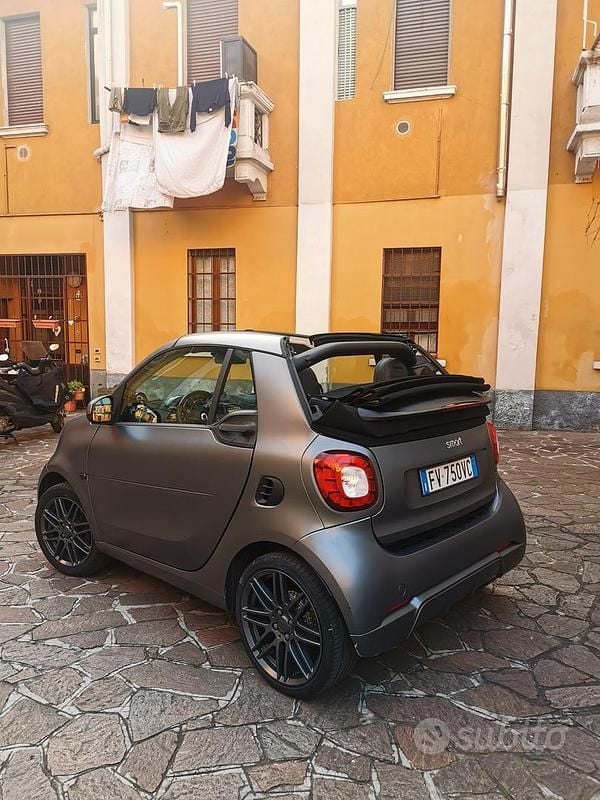 Usata Smart ForTwo Cabrio 90 CV (66 kW) 2019 Grigio Cabrio