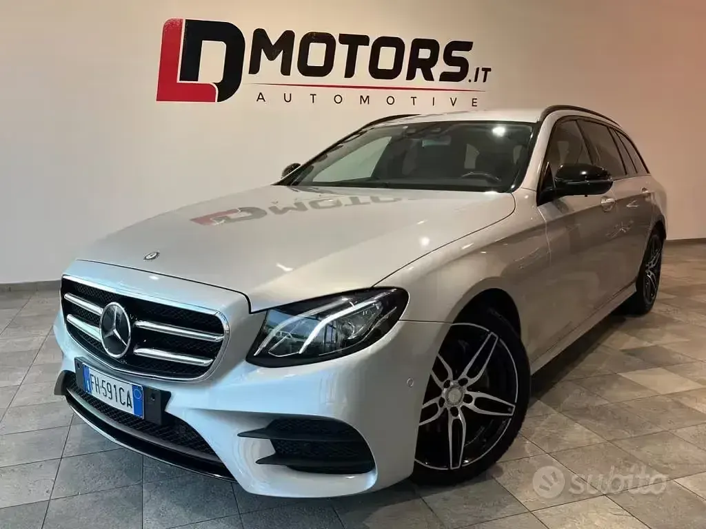 Usata Mercedes E220 Premium 194 CV (142 kW) 2017 Grigio Station wagon