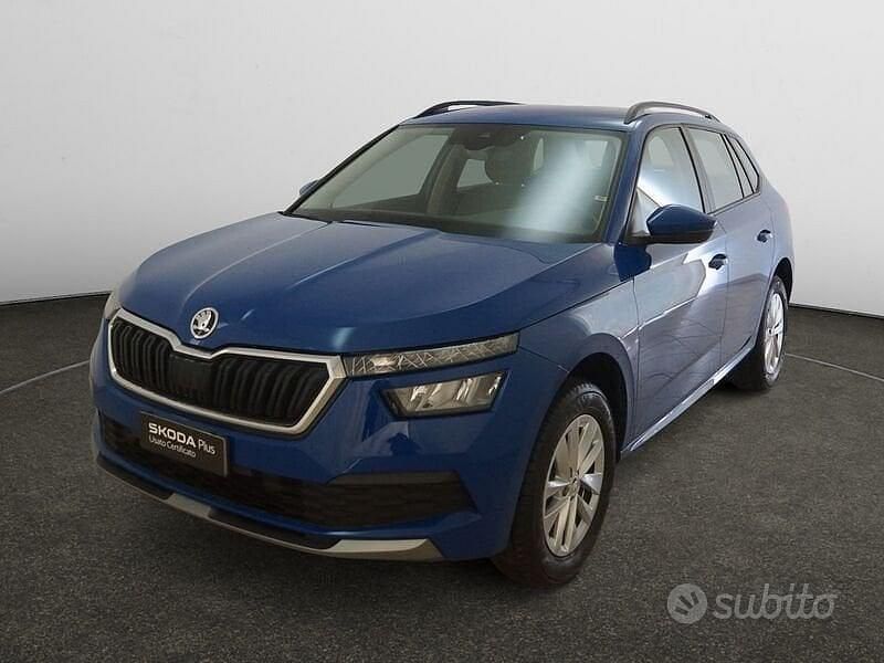 Usata Skoda Kamiq Ambition 110 CV (80 kW) 2023 Blu SUV