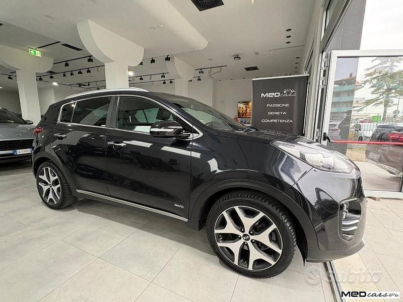 Usata Kia Sportage GT-Line 185 CV (136 kW) 2018 Nero SUV