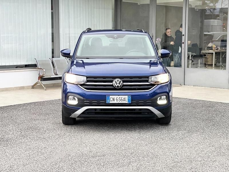 Usata VW T-Cross 95 CV (69 kW) 2023 Blu SUV
