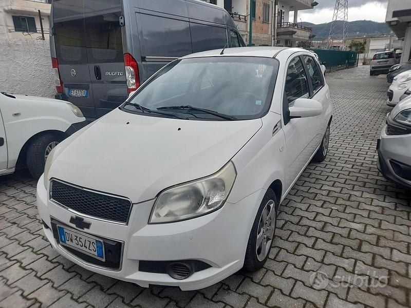 Usata Chevrolet Aveo LS 2009 Bianco Berlina