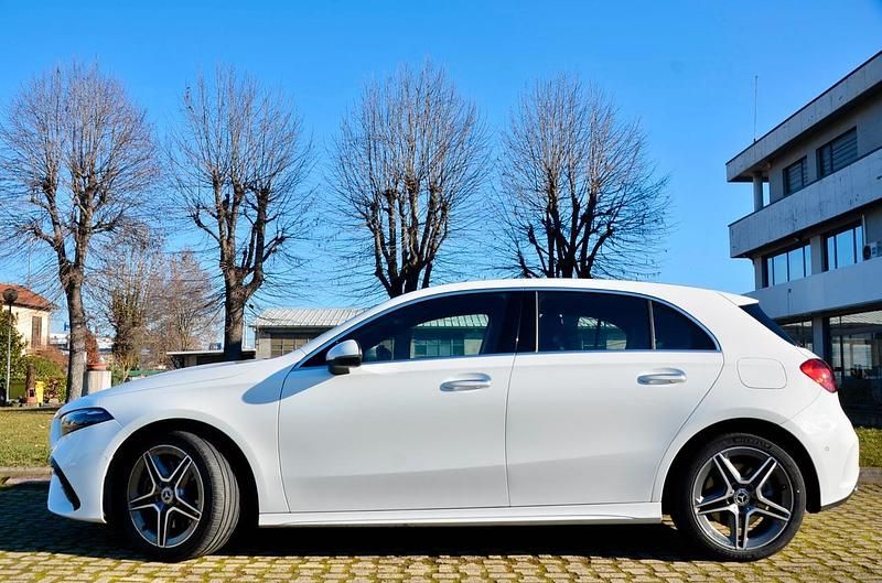 Usata Mercedes A250 AMG line 218 CV (160 kW) 2023 Bianco Berlina