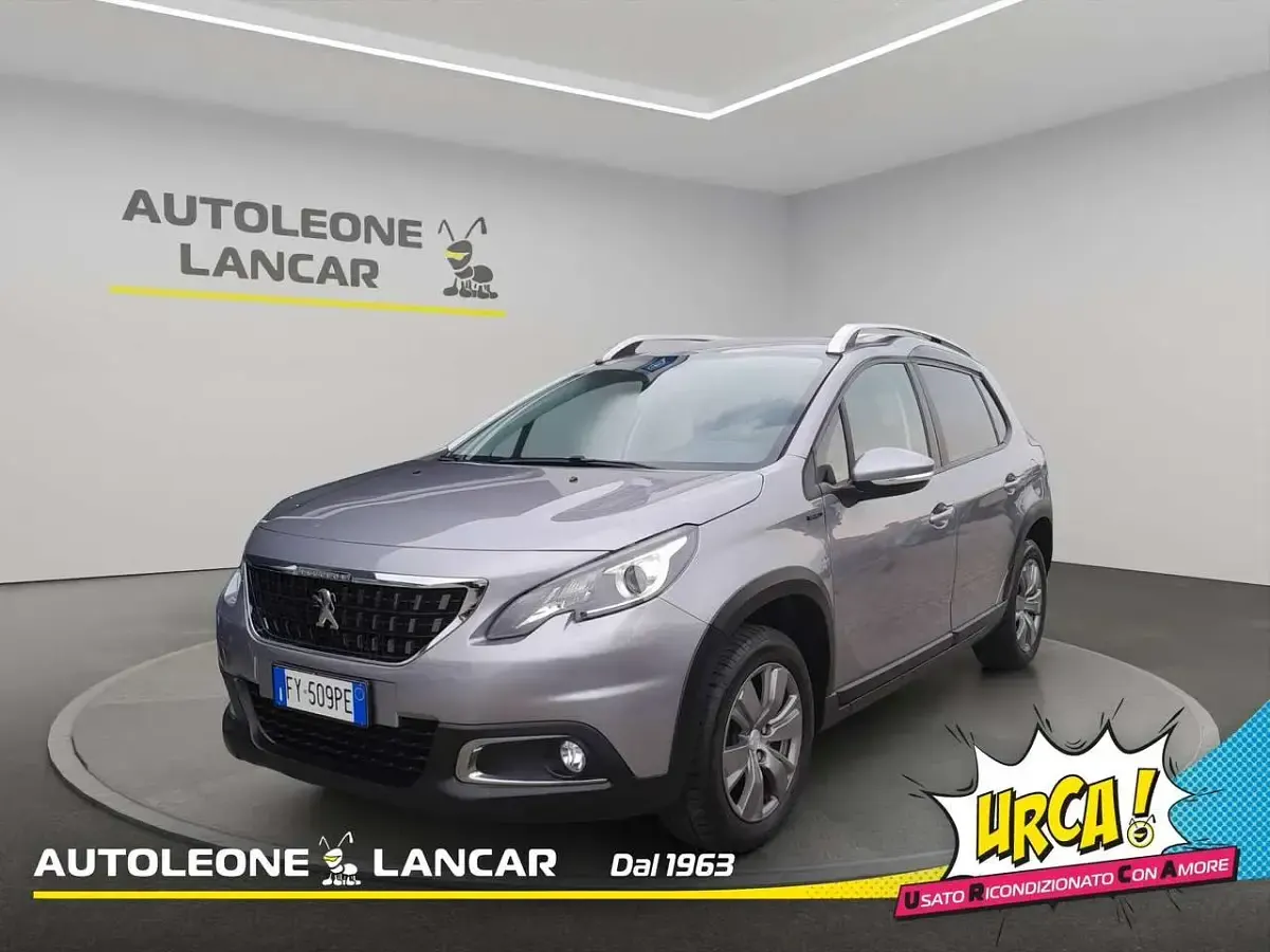 Usata Peugeot 2008 Active 83 CV (61 kW) 2019 Grigio SUV