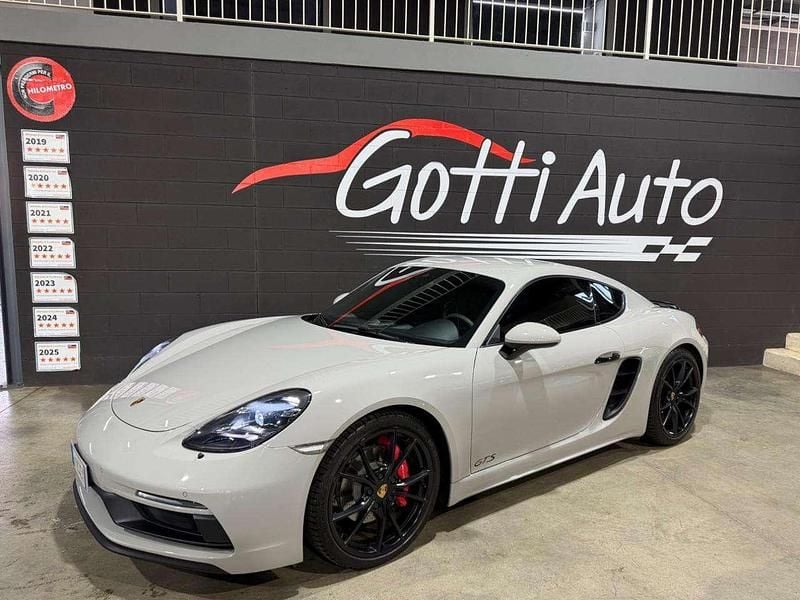 Usata Porsche 718 Cayman Chrono 364 CV (267 kW) 2019 Grigio Coupé