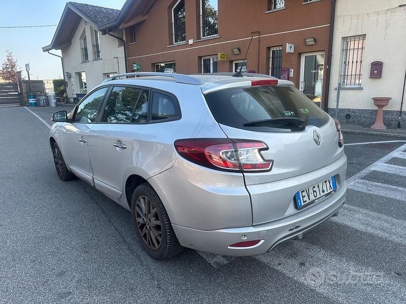 Usata Renault Mégane GrandTour GT 110 CV (80 kW) 2014 Grigio Station wagon