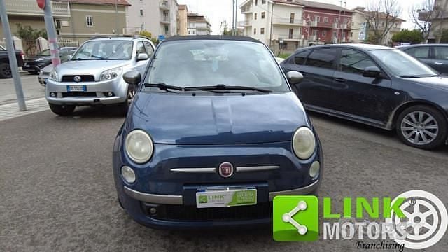 Usata Fiat 500C 95 CV (69 kW) 2011 Lilla(met.) Cabrio
